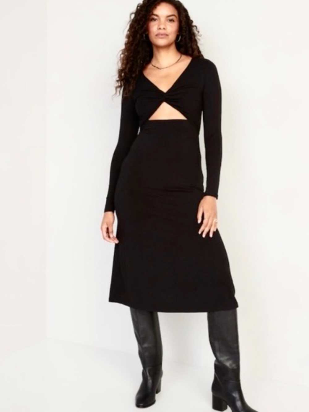 NWOT Old Navy Cutout Midi Dress